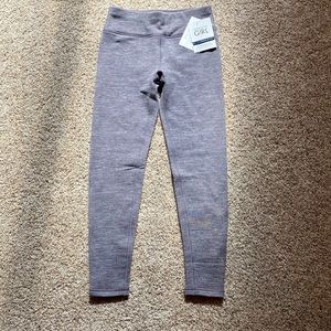 Athleta Girl dusk violet heather leggings. Size L/12.